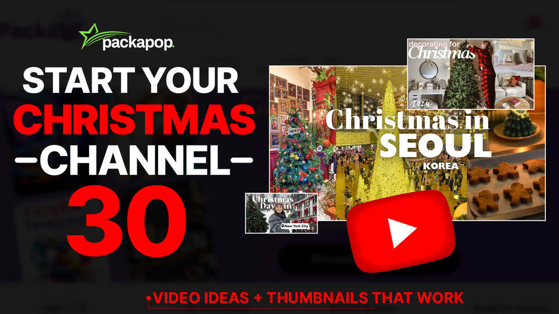 New 30 Christmas YouTube channel ideas in 2025