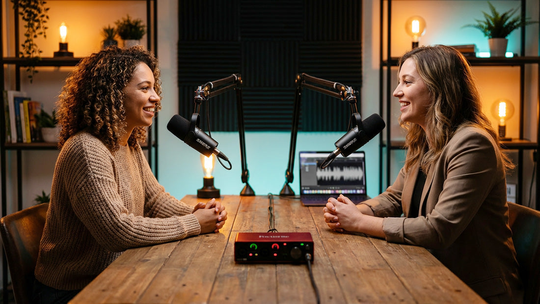 Best Audio Interface for Shure MV7X (YouTube & Podcast )