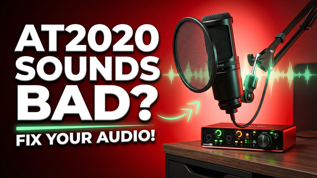 AT2020 Setup Guide (Fix Your Audio Fast in 2026)