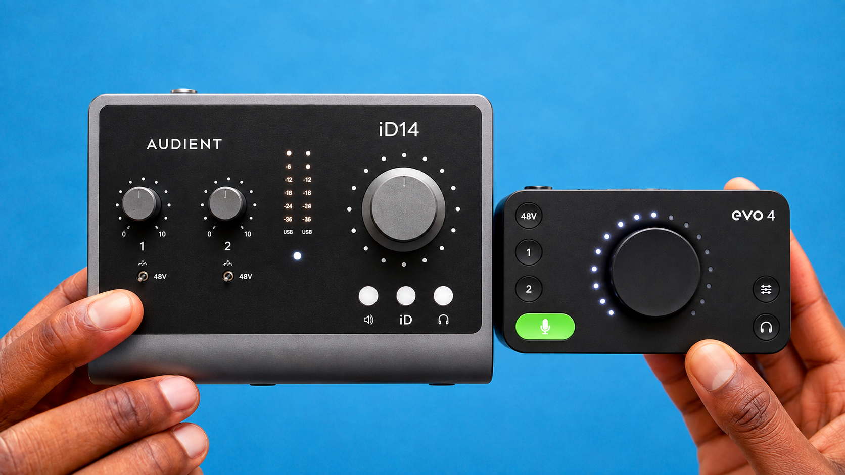 Audient EVO 4 vs iD14 MKII: Which Will You Regret?