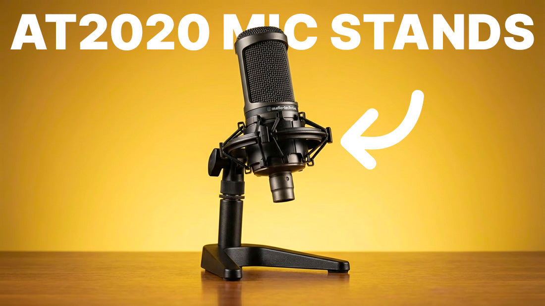 5 Best AT2020 Mic Stands of 2026 To Stop Bad Audio