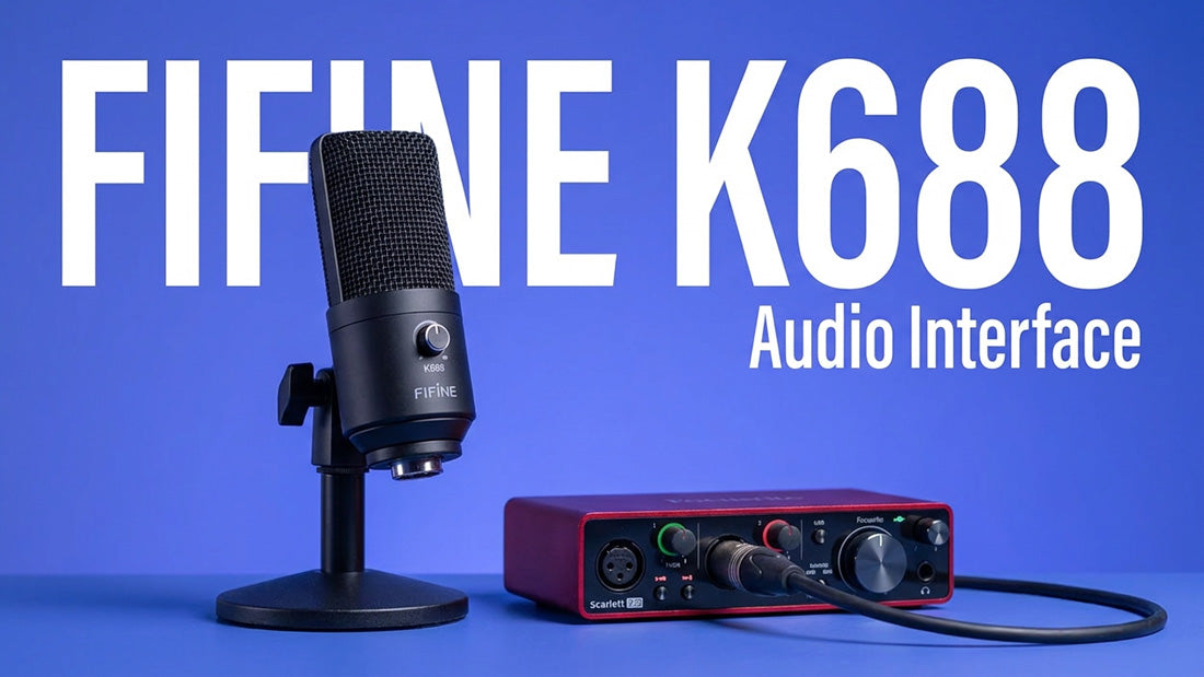 5 Best Audio Interfaces for FIFINE K688 (2026)