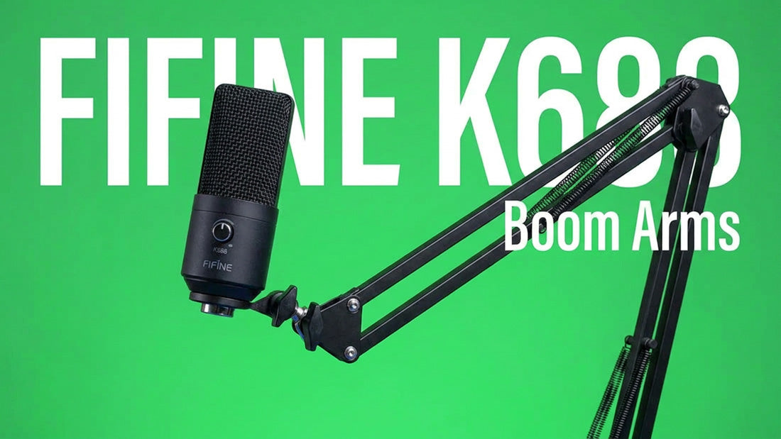 5 Best Boom Arms for FIFINE K688 (Clean Setup 2026)