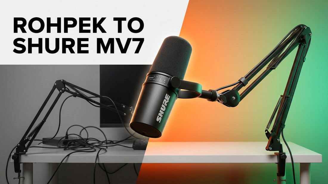 5 Best Boom Arms for Shure MV7 (2026 Setup Guide)