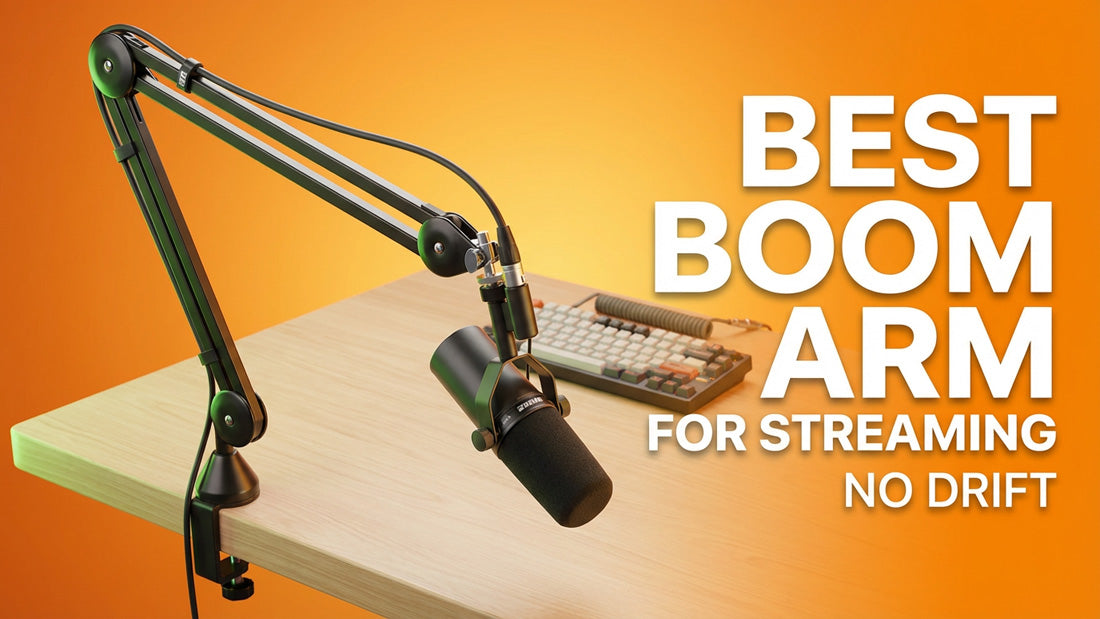 5 Best Boom Arms for Streaming (Fix Your Setup Fast) of 2026