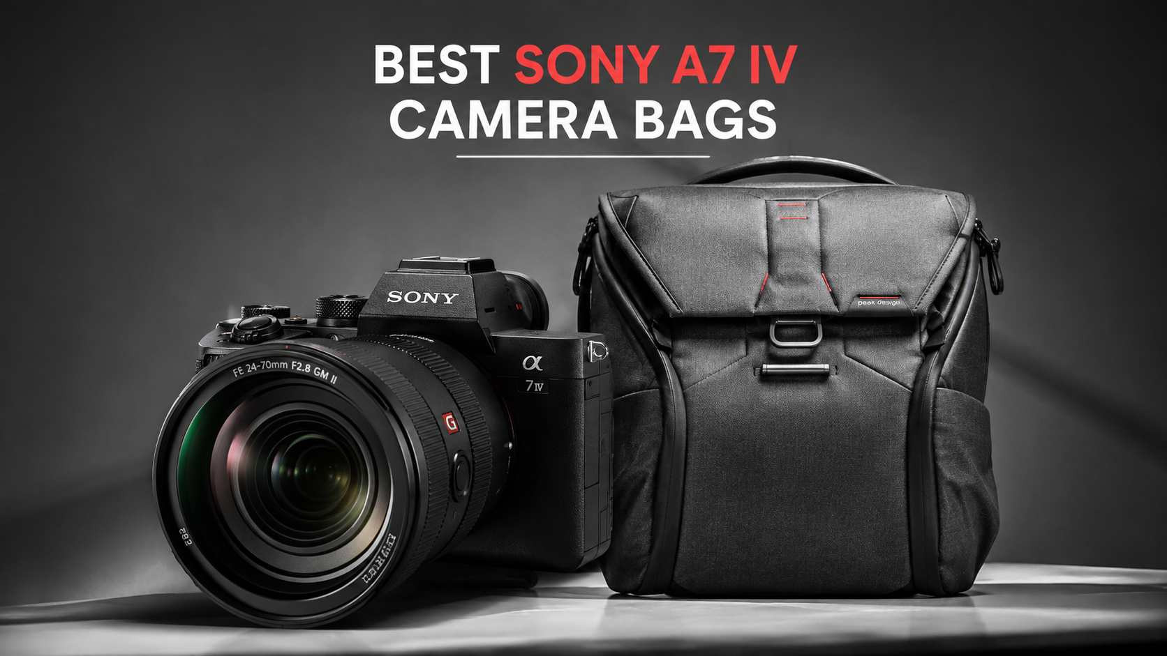5 Best Camera Bags for Sony A7 IV (Buy Once, Use Years)
