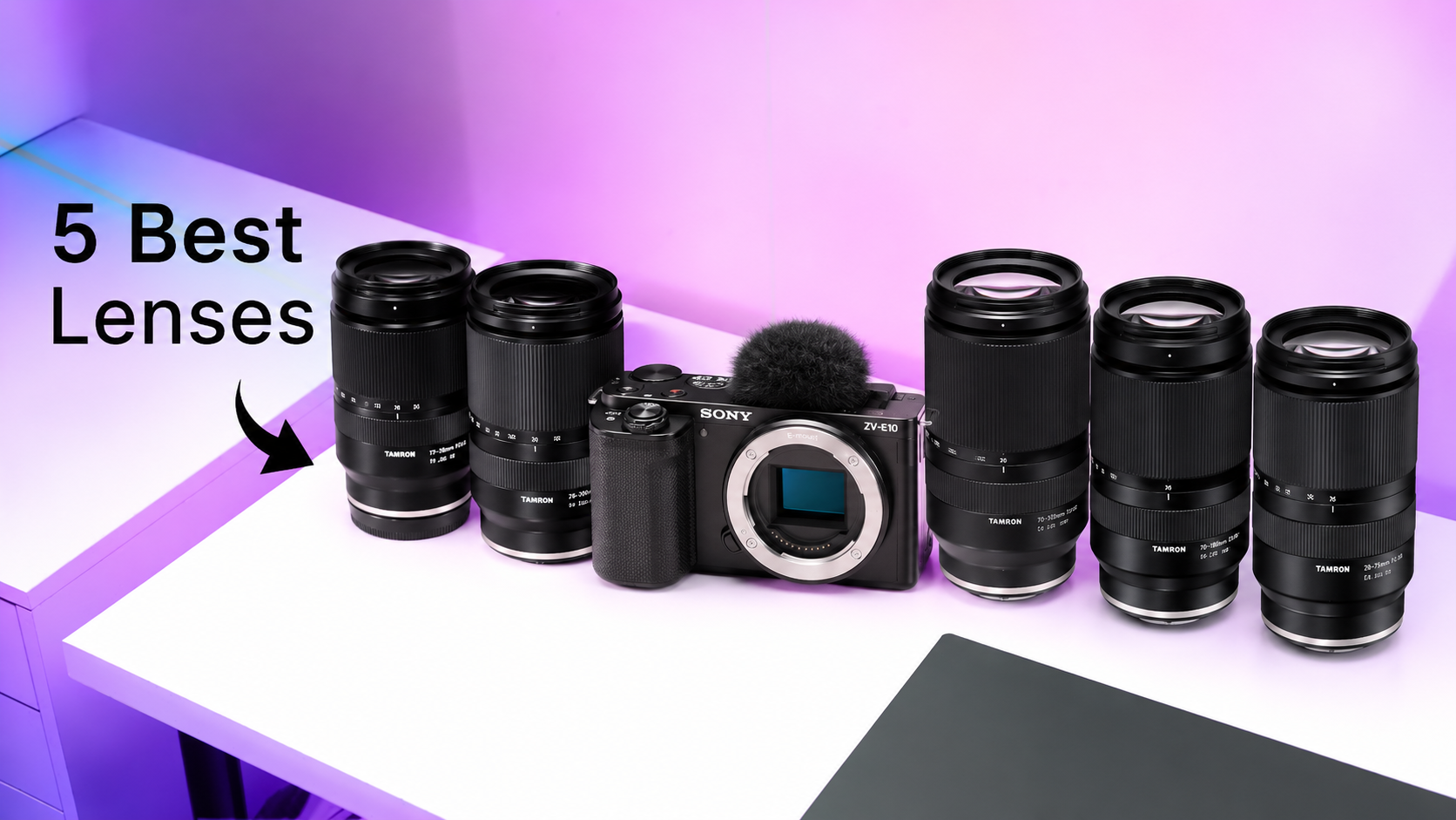 5 Best Lenses for Sony ZV-E10 & ZV-E10 II of 2026