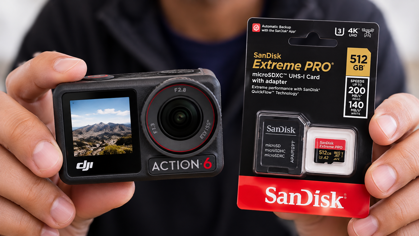5 Best SD Cards For dji osmo action 6, 5 & 4 of 2026