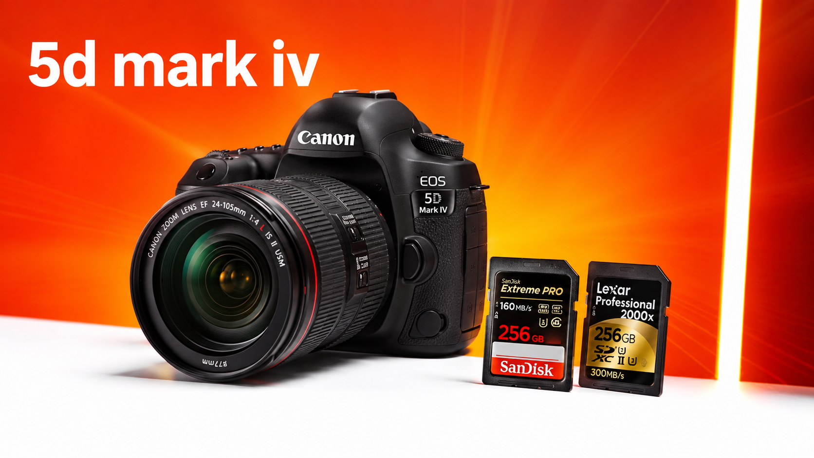 5 Best Memory Cards for Canon 5D Mark IV of 2026