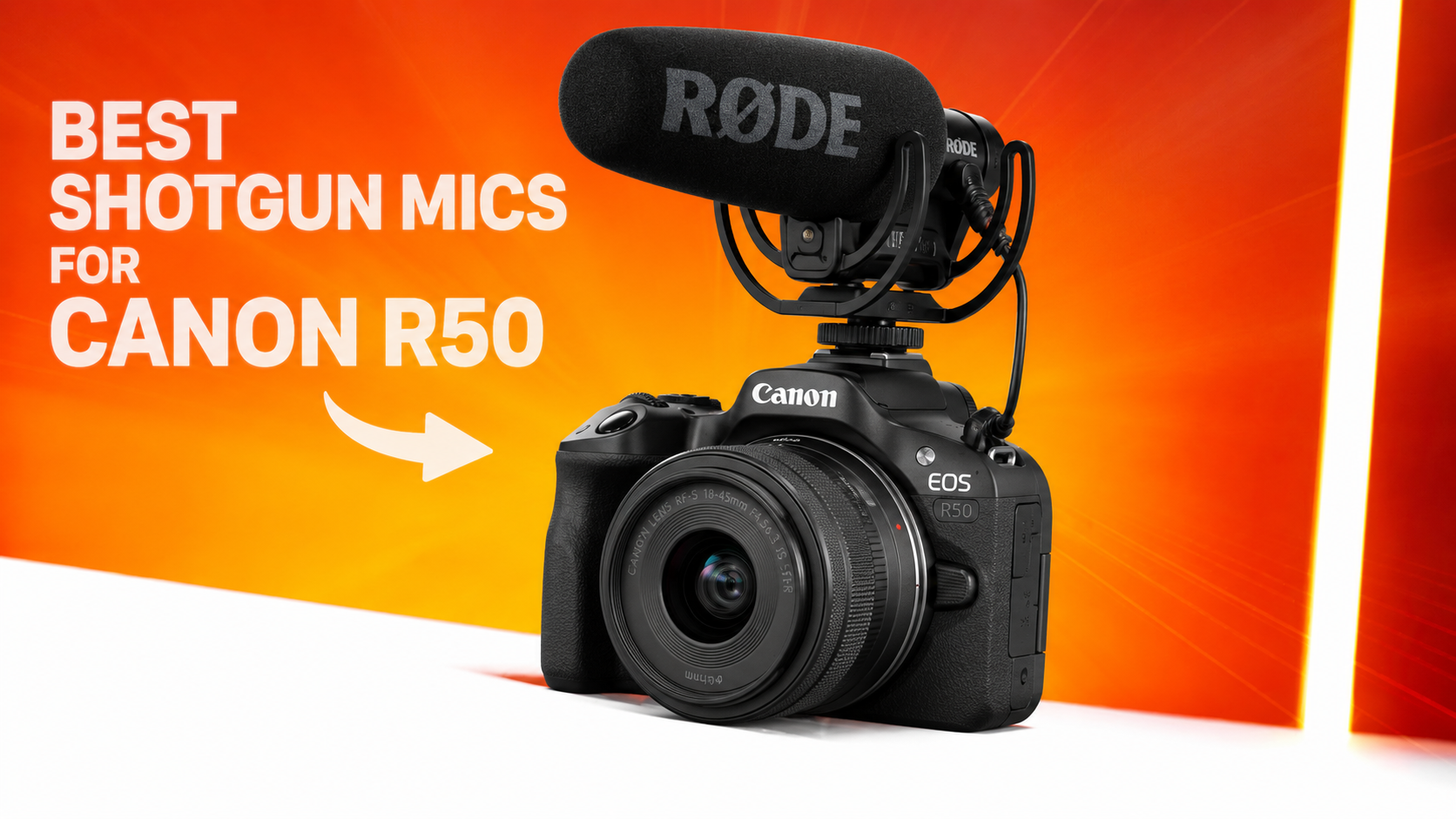 5 Best Shotgun Mics for Canon R50 of 2026 (Fix Your Audio)