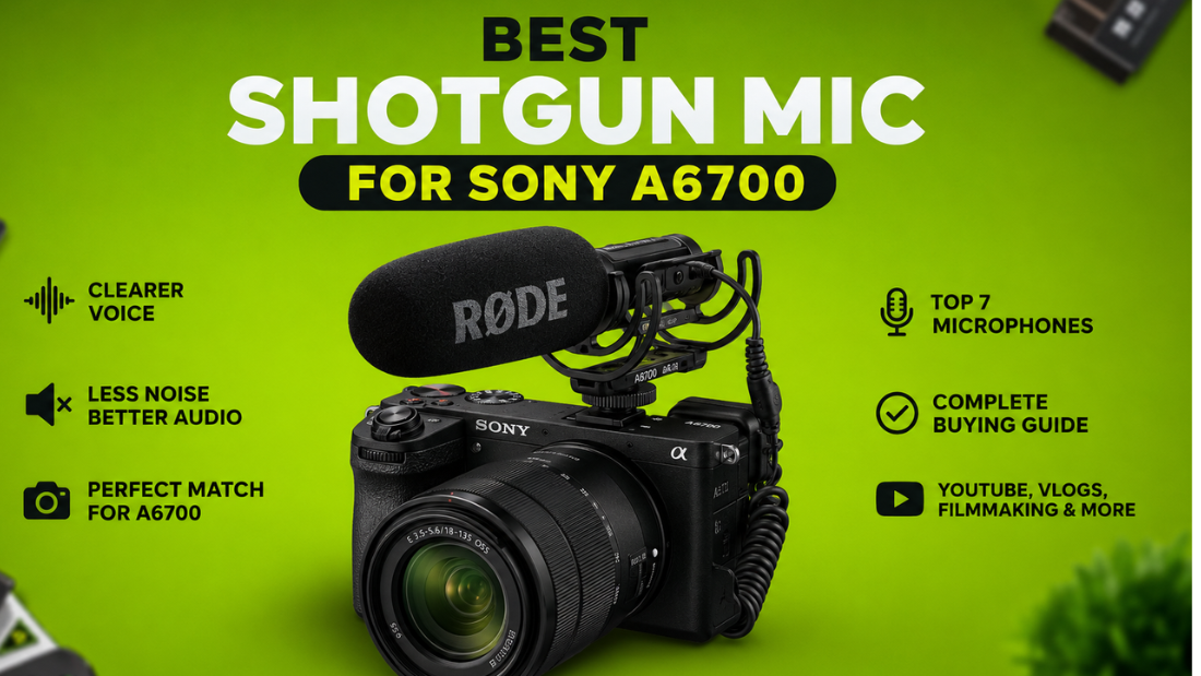 Best Shotgun Mic for Sony A6700: Sound Like a Pro