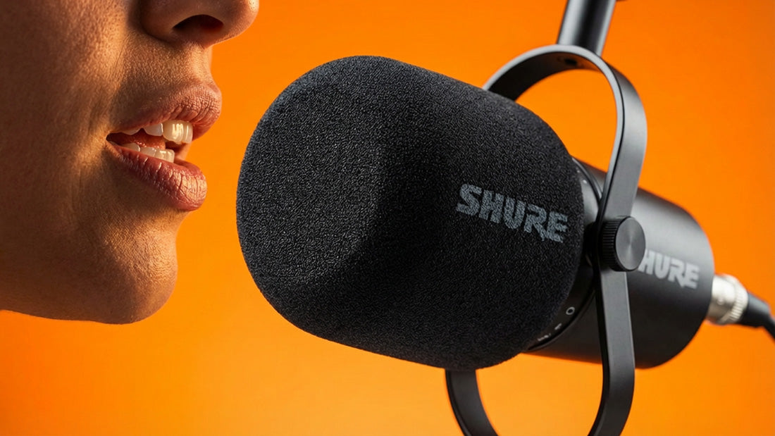 Best Shure MV7X Pop Filter to Fix Plosives & Harsh Breath Noise