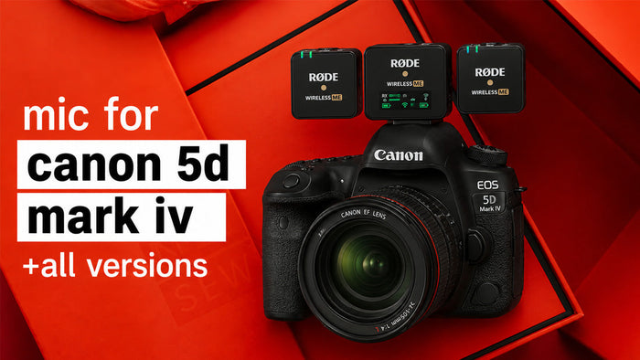 5 Best Wireless Mic for Canon 5D Mark IV, III, II of 2026