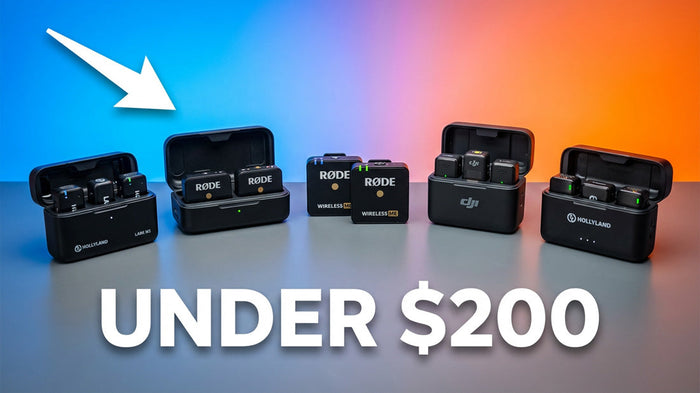 5 Best Wireless Mics Under $200 (Clean Sound Fast) of 2026