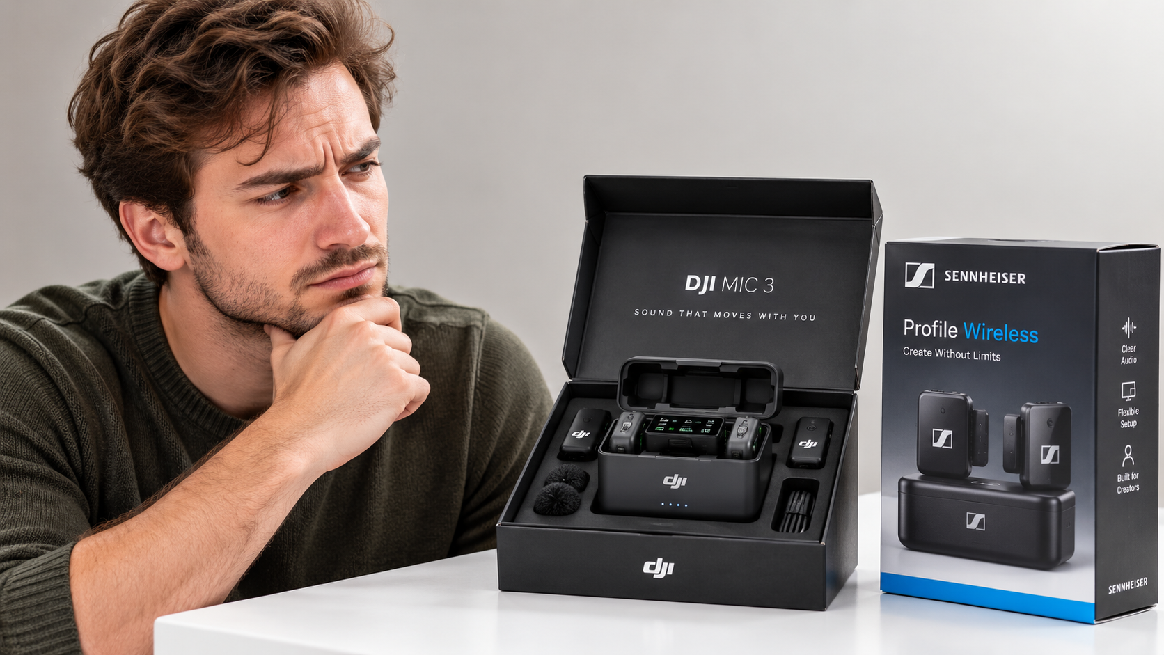 DJI Mic 3 vs Sennheiser Profile: Move or Multitask?