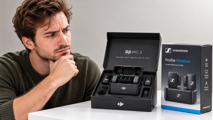 DJI Mic 3 vs Sennheiser Profile: Move or Multitask?