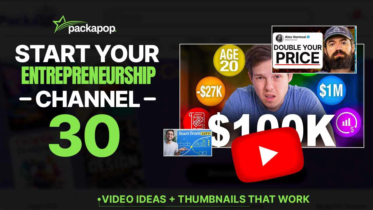 30 Entrepreneurship YouTube Video Ideas Beginners Can Copy (2025)