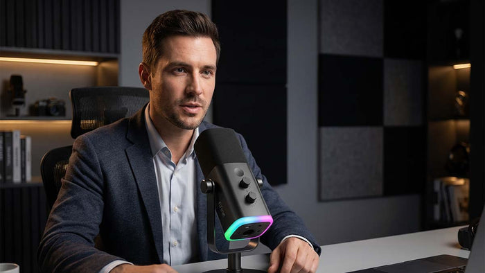 Fifine AM8 Review (2026): Is This the Smart Budget Mic for YouTube Growth?