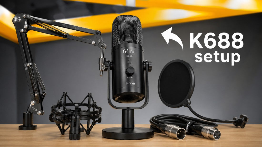 FIFINE K688 Setup: Sound Like a Pro for Less