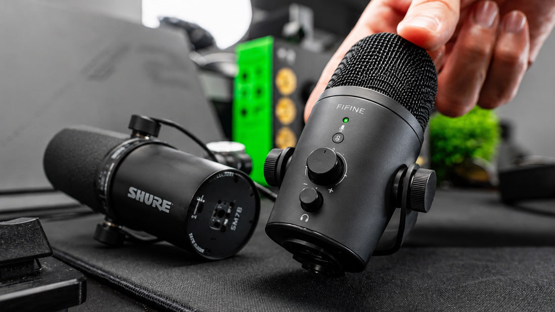FIFINE K688 vs Shure SM7B: Is the SM7B Worth 4x More?