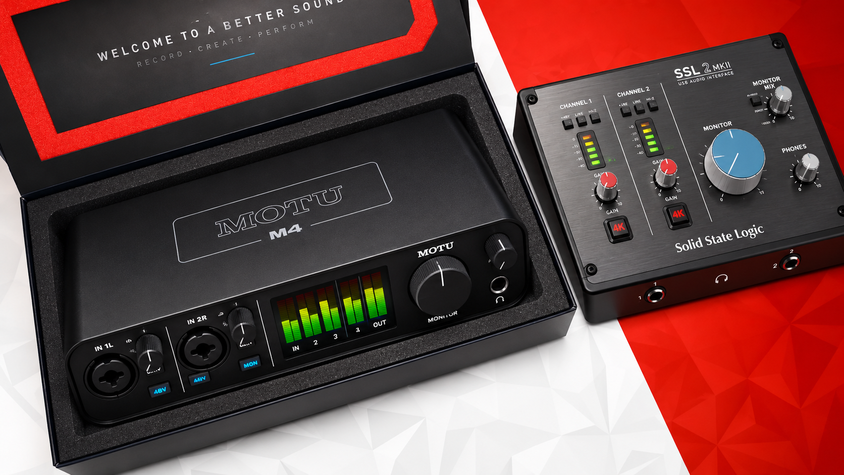 MOTU M4 vs SSL 2 MKII Which Is Better for Your Studio?