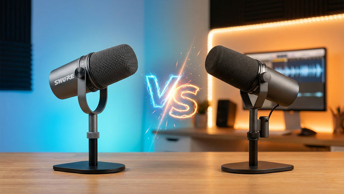 Shure MV7X vs SM7B: Is the SM7B Worth the Extra $200?