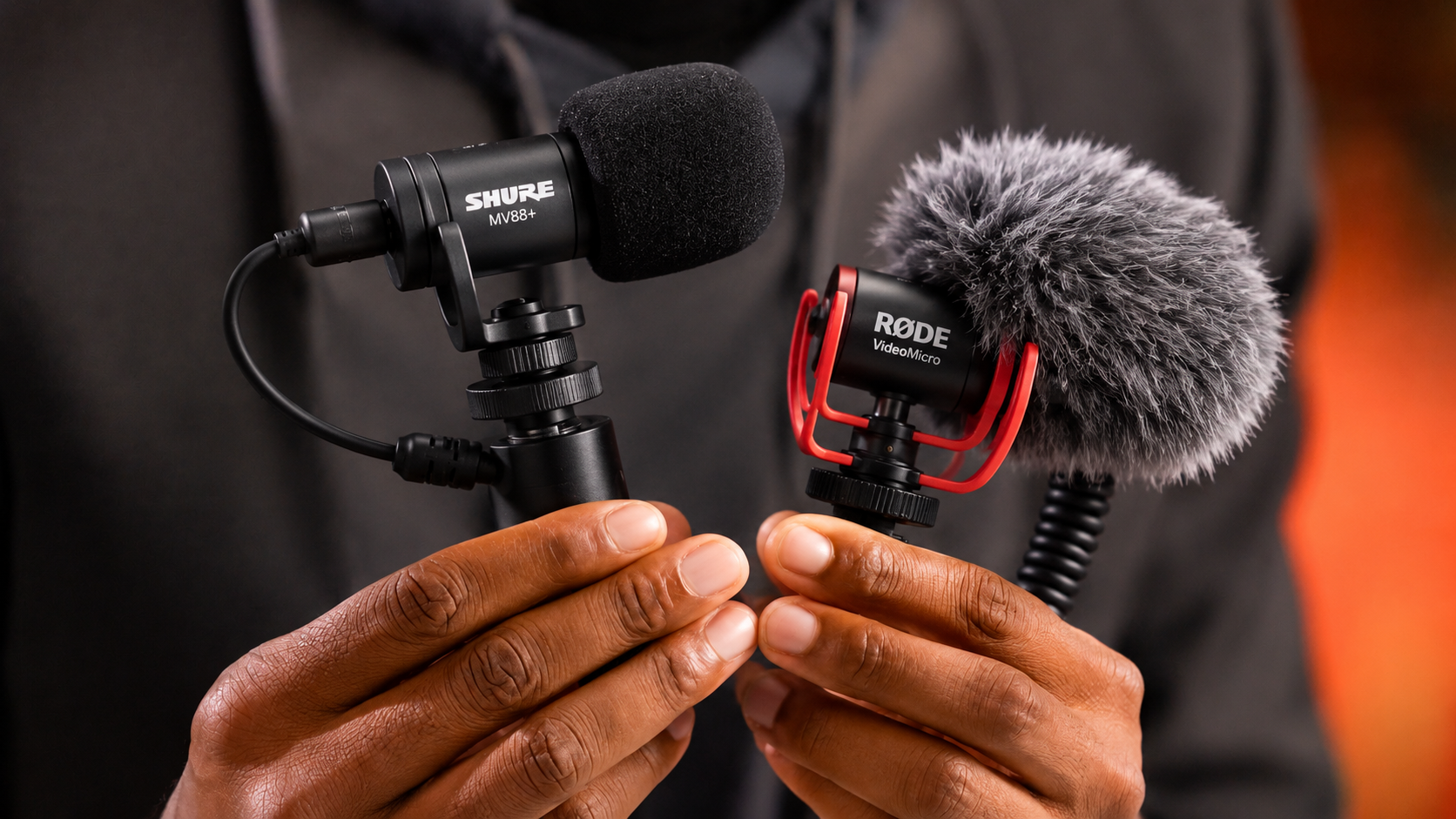 Shure MV88+ vs RØDE VideoMicro: Phone or Camera?