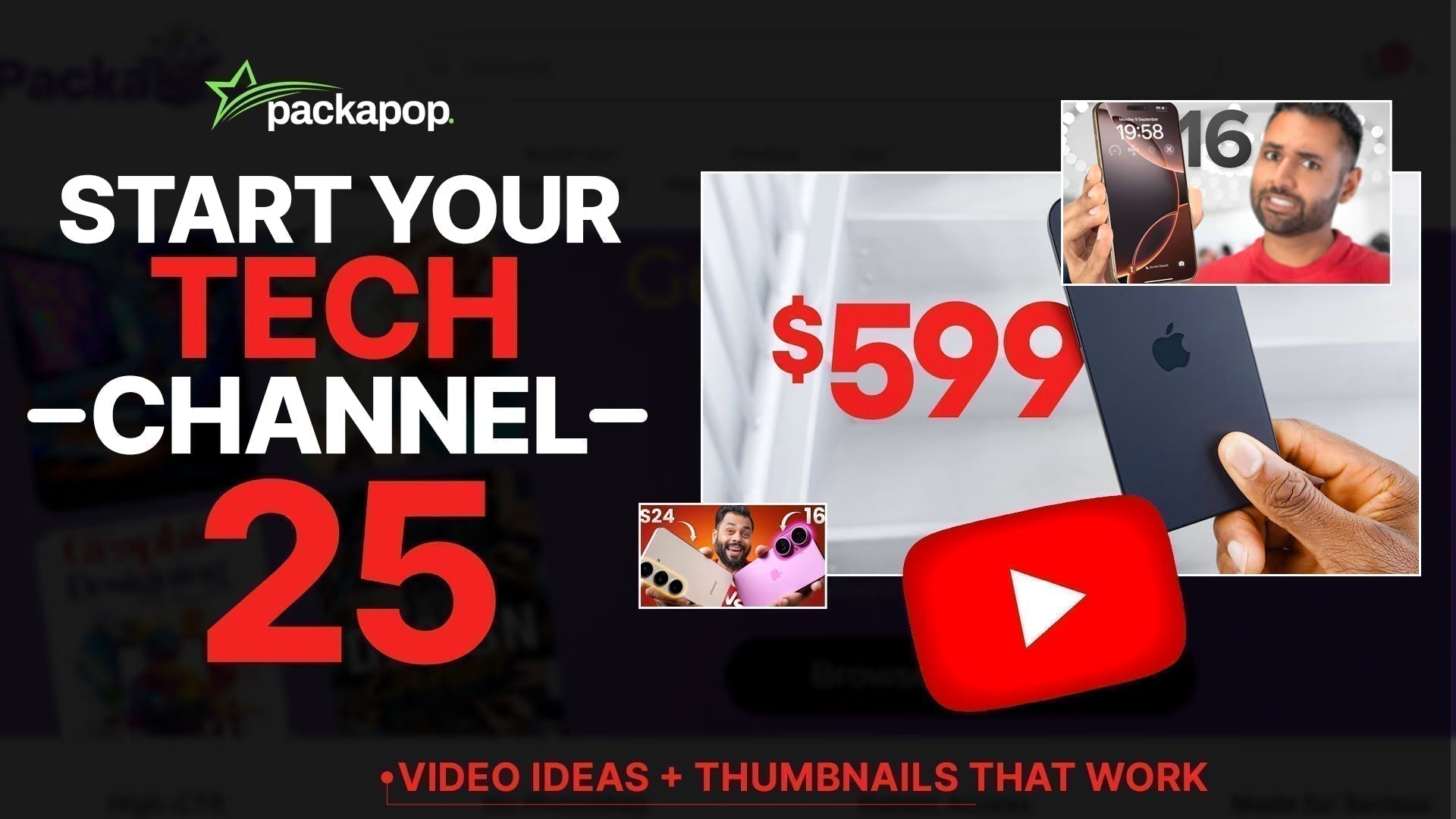 25 Tech YouTube Video Ideas That Actually Get Views (2025)