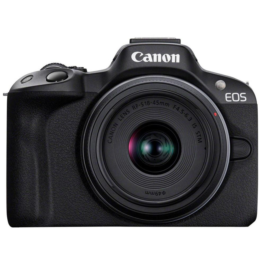 Canon EOS R50 Mirrorless Camera – 4K Video with 18–45mm Lens