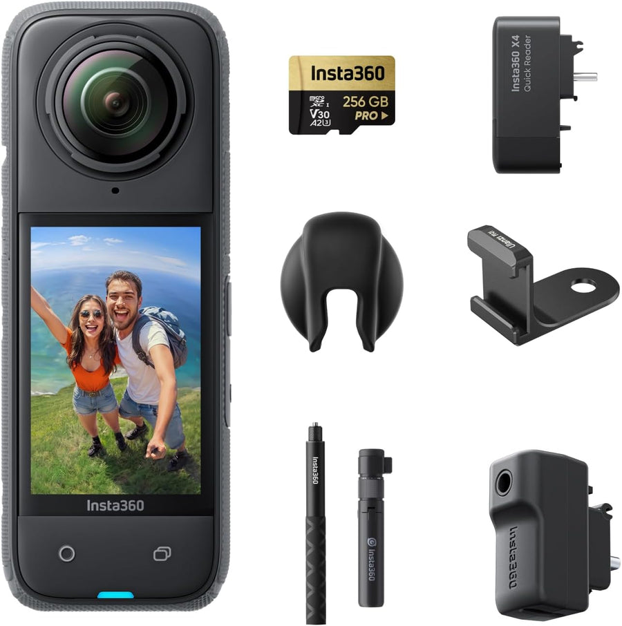 Insta360 Action Camera Creator Bundle – Adventure & Vlogging Kit