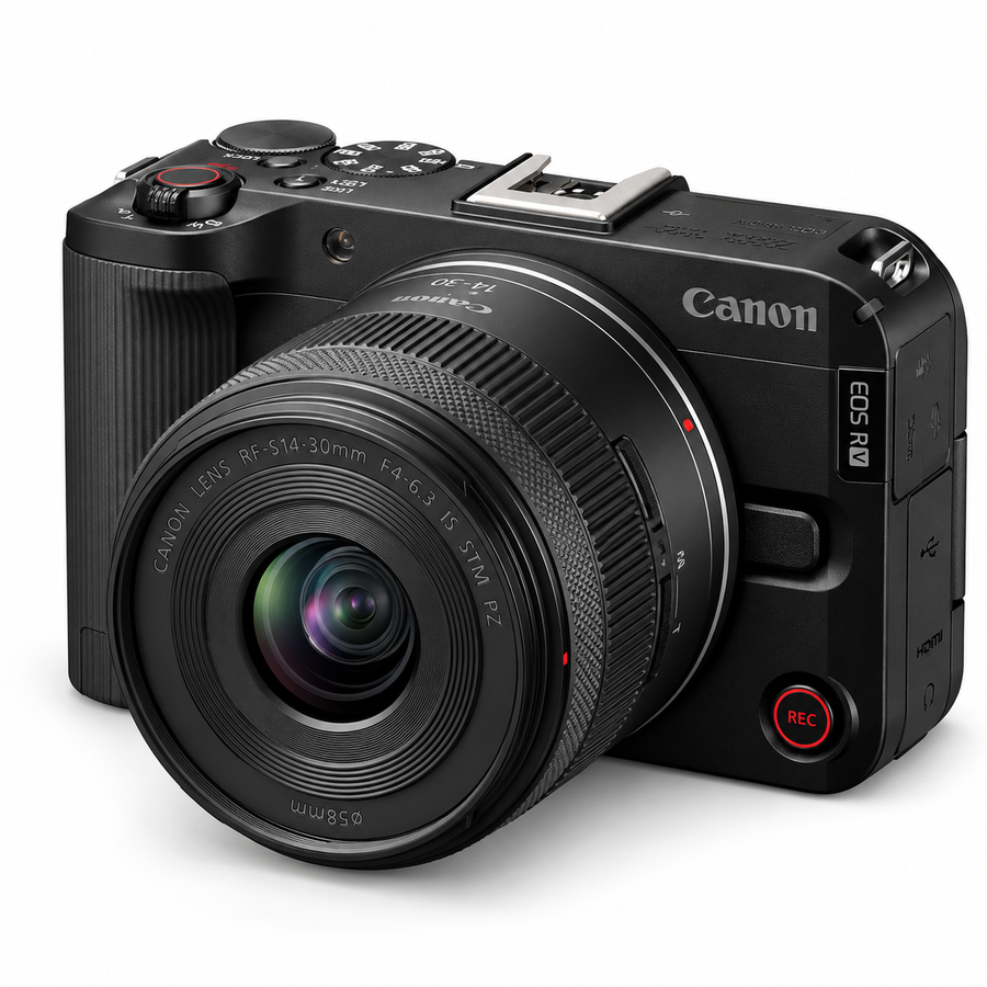 Canon EOS R50 V – 4K Vlogging Camera with 14–30mm Lens